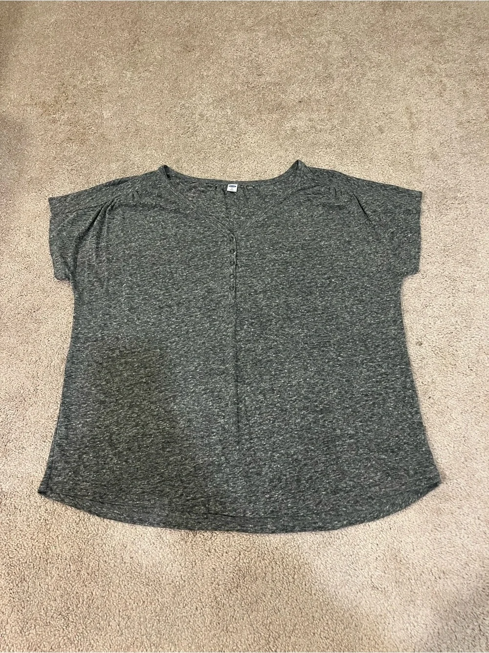 Old Navy Henley V-neck Top